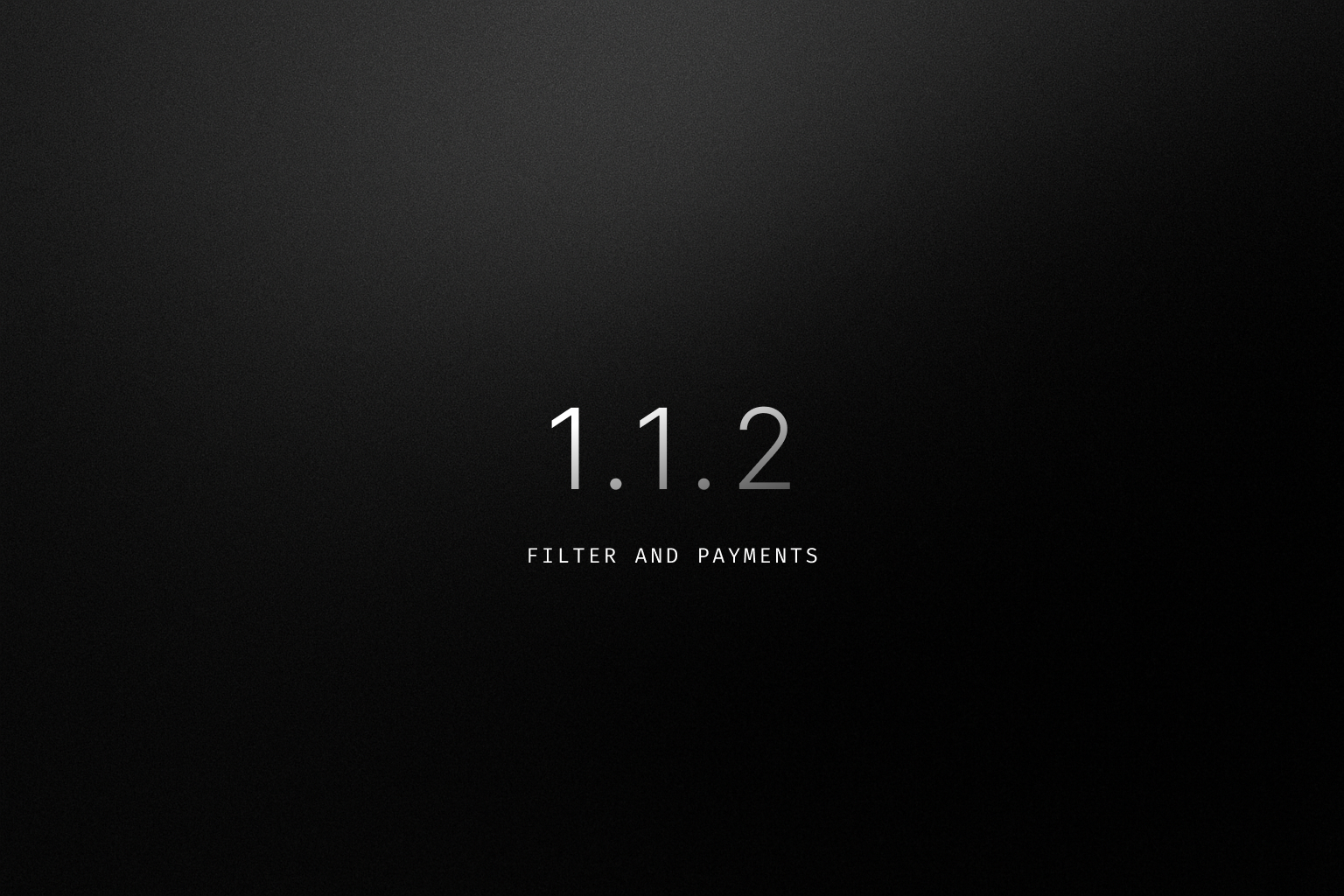 Filters and Payments